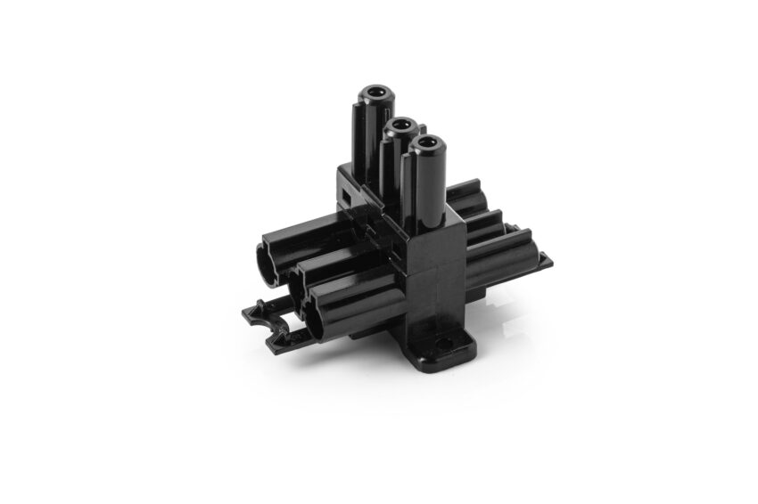 Fellowes splitter for 3-polet kontakt (2 varianter)